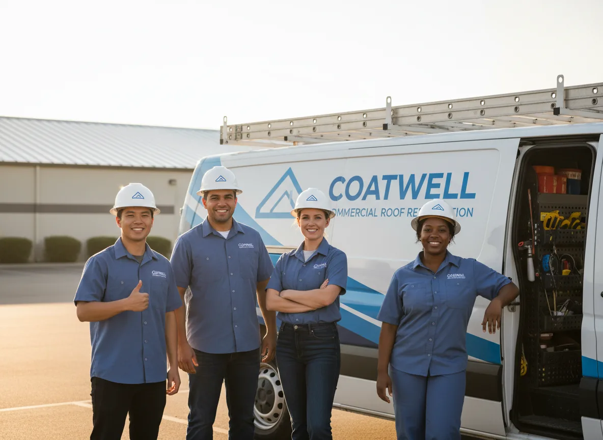 Commercial roof coating company in Street, MD